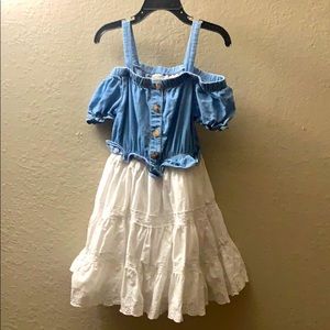Denim summer dress